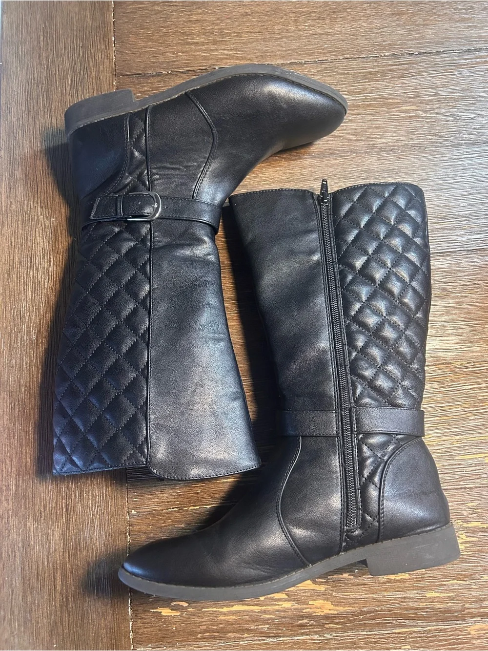 NWOT Kohls hip hop riding boots girls size 6 big girl